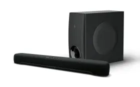 B0bbsbjv9w Yamaha Sr-c30a Compact Sound Bar With Wireless Subwoofer And Bluetooth Black
