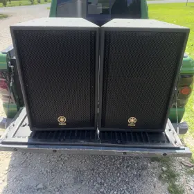 C112va Yamaha Pair Of 12 Inch Passive Speaker Tested - Free Shipping Lower 48