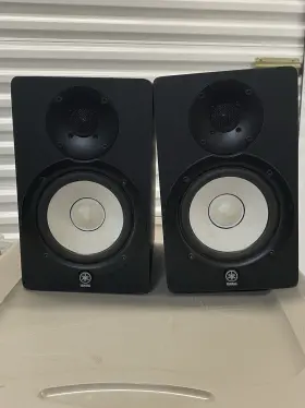 Hsm50 Yamaha Studio Monitor Speakers Black 2-way Wired Pair
