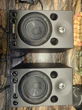 Msp3d Yamaha Msp3 Powered Reference Monitor Speakers For Home Studios - Pair