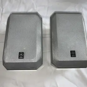 Ns-1600s Yamaha Speaker Pair Silver Music Desktop Computer Home Audio Stero