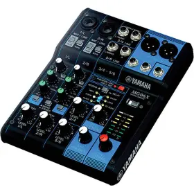 Yammg06x Yamaha U Mg06x 6-input Audio Mixer With Effects Studio Live Podcast