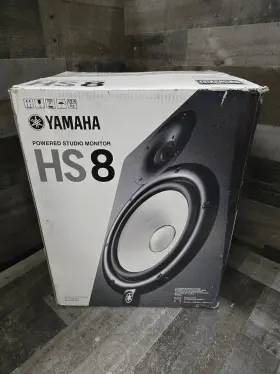 Zc98750 Yamaha Hs8 Studio Monitor Speaker - Black Free Shipping