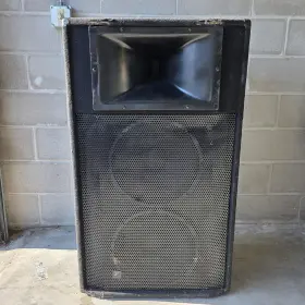 Yorkville Ex2000 Lot Of 2 Elite Professional Pa Speaker Cabinet 1000w 4 Ohm Rcf