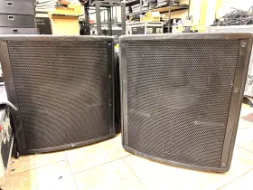 Ls808 Yorkville Pair Of Elite Blk 18 Inch Subwoofers - Tested And Working