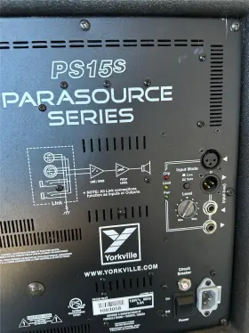 Ps15s Yorkville Parasource Powered Subwoofer - Pickup Nj