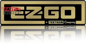 Zlx&lu 445031784735 Ezgo Txt Front Emblem Golf Cart Replacement Decal Name Plate And F