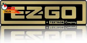 Zlx&lu 445042062044 Ezgo Txt Front Emblem Golf Cart Replacement Decal Name Plate And F