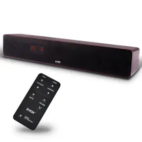 B088x5lxhm Zvox Av157 Espresso Accuvoice Tv Sound Bar - 12 Levels Voice Boost 17 Inch Home The
