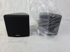 Cube By Rockville Pair Of 3.5" Black Commercial 70V Swivel Wall Mount Speakers New. Price: $32.50.