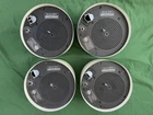 Box Of 4 Cambridge Dynasound DS1338 In White Speakers Used. Price: $50.00.