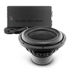 DS18 12" Subwoofer + Black Diamond Monoblock Amplifier With Remote Bass Knob New. Price: $375.16.