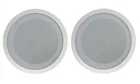 (2) Rockville CC80T White 8" Commercial 70V Ceiling Speakers For Restaurant/bar Used. Price: $40.63.