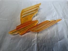 1949 1950 Chevrolet Accessory Amber Hood Ornament, Usa Quality Reproductions Used. Price: $195.00.