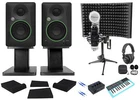 Mackie CR3.5BT Studio Monitors Recording Kit+interface+controller+mic+headphones New. Price: $446.75.
