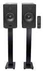 Pair Rockville HD5 5" Bluetooth Bookshelf Home Theater Speakers+stands - Black New. Price: $209.90.