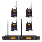 Wireless In Ear Monitor System 4 Receivers Pro Audio Uhf 2 Channel Stage Studio New. Price: $179.00.