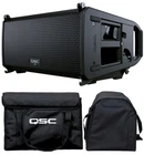 Qsc 12" Portable 2-WAY Powered Line Array 2400W Dj Pa Speaker + LA112-TOTE New. Price: $3599.98.