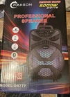 Dragon DR777 Professional Speaker 8-INCH 5000W Bluetooth Fm Radio Aux Black New. Price: $100.00.