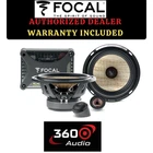 Focal PS165FXE Flax Evo Series 16.5 Cm (6.5") 2-WAY Component Speaker Set 160 New. Price: $789.99.
