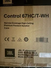 Jbl Control 67HC/T Pendant Speaker White (sold In Pairs) New. Price: $650.00.