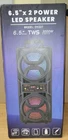 Dazone DY227, Portable Dual 6.5-INCH Bluetooth Party Speaker New. Price: $28.00.