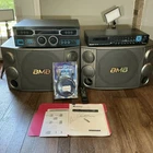 Tested Acesonic AM-898 BDK-2000 Bmb CSX-1000SE Karaoke Bundle 600W Working Used. Price: $699.99.