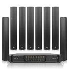Sound Town Line Array Set Columns + One 8-CH Amp (ETI8X8M64B) New. Price: $2524.49.