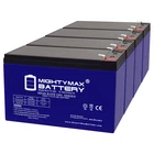 Mighty Max 12V 9AH Gel F2 Replaces Galaxy AS-TV81 Portable Systems 4 Pack New. Price: $99.99.
