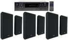 Technical Pro 6000W 6-ZONE AMPLIFIER+6) Slim Wall Speakers 4 Restaurant/bar/cafe New. Price: $479.95.