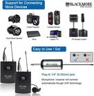 Blackmore Pro Audio BMP-16 Dual Portable Lapel Wireless Uhf Microphone System New. Price: $89.99.