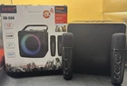 Sdrd SD-508 Portable Karaoke Machine With Two Wireless Microphones. Price: $18.00.