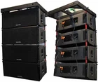 4X Admark A-12A Double Waterproof Powered Line Array Speaker W/built-in Dsp 4OHM New. Price: $7686.00.