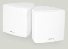 Cube By Rockville Pair Of 3.5" White Commercial 70V Swivel Wall Mount Speakers Used. Price: $26.07.