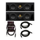 Adam Audio A44H Powered Two-way Midfield Studio Monitor (2-PACK) Bundle New. Price: $1699.99.