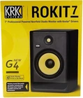 Krk Rokit 7 G4 6.5" 2-WAY Active Studio Monitor (single, Black) New. Price: $190.00.