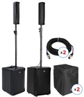 Rcf Evox JMIX8 And J8 Active Portable Pa System Cover Bundle New. Price: $2879.00.