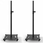 5CORE Speaker 2PCS Heavy Duty Adjustable 61" Pa Stands 35MM Wheels New. Price: $199.99.