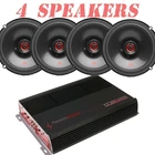 Jbl CLUB620F 6.5" Speakers For Truck/car & 4 Channel 1600 Watt Amplifier Upgrade New. Price: $261.99.