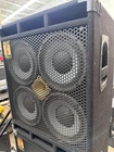 Eden D410XLT Ohm Bass Cabinet 700 Watts 4X10" Speakers W/tweeter #1436 Used. Price: $399.99.