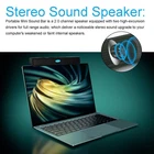 Usb Power Computer Speakers Stereo Sound Bar With Clip For Desktop Laptop Black New. Price: $17.75.