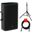 Mackie THRASH215 Loudspeaker System Bundle W/ Steel Stand & Xlr Cable New. Price: $299.99.