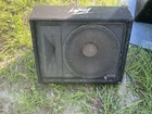 Peavey 1545TI Passive Stage Wedge Monitor 8 Ohm 250W Wired 1/4" Black Used. Price: $50.00.
