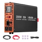 Vevor 2000W Sump Pump Battery Backup System Lcd Pure Sine Wave Power Inverter. Price: $181.90.