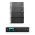 Mode Audio Line Array Set 4XDUAL Speakers, Amplifier (FL-210X4TTM12) New. Price: $11289.69.