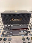 Marshall Middleton Ii Bluetooth Speaker - Black & Brass No Box, Tested Open. Price: $229.99.