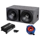 Audiopipe APSB1250CLV 2000 Watt Dual 12-INCH Subwoofer Bass Package With Enclosu New. Price: $366.99.
