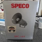 Speco Technologies SPC-15T Weatherproof Pa Horn Speaker 15W/30W New In Box. Price: $69.14.