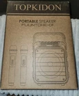 Topkidon FUUNTOKE-01 Portable Karaoke System Brown Bluetooth Usb Fm Mic New. Price: $45.00.