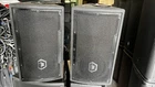Pair Mccauley Speakers ID1 108-96N Idesign Single 8" & 1.4" Horn W/ Wall Mounts Used. Price: $350.00.